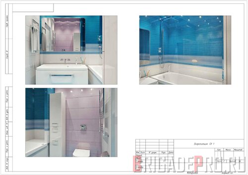 Дизайн-проект трехкомнатной квартиры.